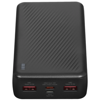  Аккумулятор внешний резервный BOROFONE BJ56A Graceful 22.5W+PD20W fully compatible power bank 20000mAh черный 