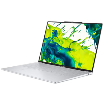  Ноутбук Acer Swift Air 16 SFA16-61M-R721 (NX.DJBCD.002-Win11Pro) Ryzen AI 7 350 16Gb SSD 1Tb AMD Radeon Graphics 16 WUXGA OLED 50Вт*ч Серебристый 