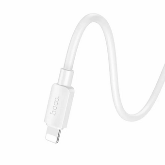  Дата-кабель HOCO X96 Hyper charging data cable Lightning (белый) 