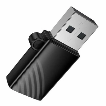  Переходник HOCO HB53 USB mini TF card reader 2.0 чёрный 