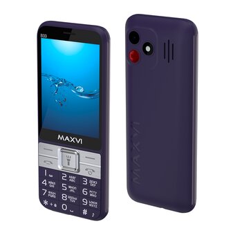  Мобильный телефон Maxvi B33 purple 