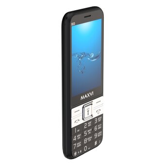  Мобильный телефон Maxvi B33 black 