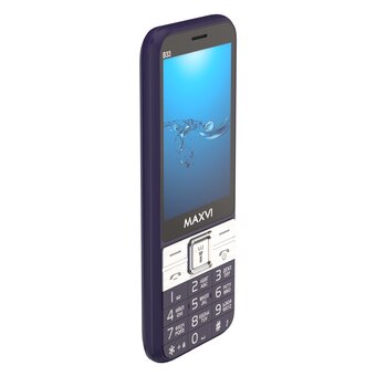  Мобильный телефон Maxvi B33 purple 