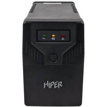  Линейно-интерактивный HIPER Atlas 650U 650VA/365W Розетки 2 CEE АКБ Свинцово-кислотная, 12В/7Ач USB комм 