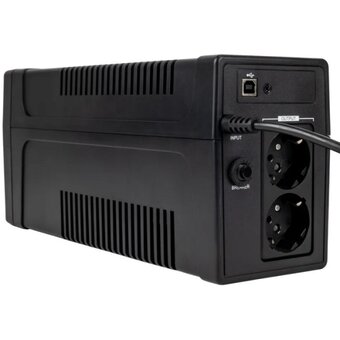  Линейно-интерактивный HIPER Atlas 650U 650VA/365W Розетки 2 CEE АКБ Свинцово-кислотная, 12В/7Ач USB комм 