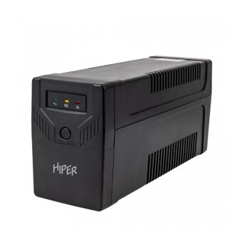  Линейно-интерактивный HIPER Atlas 1000U 1000VA/500W Розетки 2 CEE АКБ Свинцово-кислотная, 12В/9Ач USB комм 
