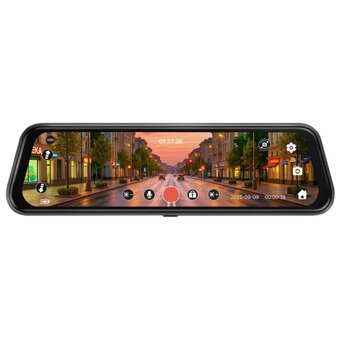  Видеорегистратор TrendVision City Mirror SA230C черный 2Mpix 1080x1920 1080p 170гр 