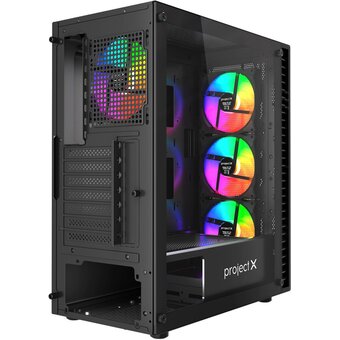  Корпус Project X Ghost без БП Black 