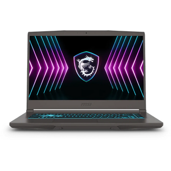  Ноутбук MSI Thin 15 B2RVE-3451XRU (9S7-16R831-3451) Core 7 240H 16Gb SSD 512Gb RTX 4050 6Gb 15,6 FHD IPS Cam 52.4Вт*ч Free DOS Серый 
