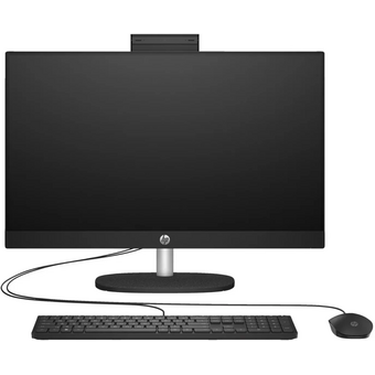  Моноблок HP 24-cr2053ci (C84E2EA) Full HD U5 225U (1.7) 16Gb SSD512Gb Iris Xe без ОС GbitEth WiFi BT 90W клавиатура мышь Cam черный 1920x1080 