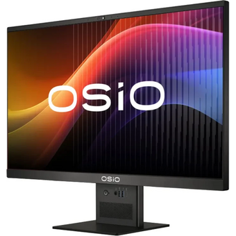  Моноблок Osio BaseLine B240i-024b 23.8" Full HD i3 1115G4 (3) 16Gb SSD512Gb UHDG без ОС GbitEth WiFi BT 84W Cam черный 1920x1080 (RUS) 