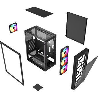  Корпус Project X Ghost без БП Black 