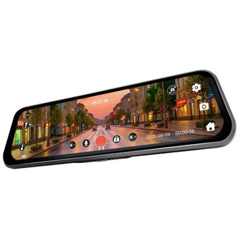  Видеорегистратор TrendVision City Mirror SA230C черный 2Mpix 1080x1920 1080p 170гр 