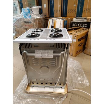  УЦ Кухонная плита Gefest 6502-03 0242 белый (плохая упаковка, вмятина на корпусе) 