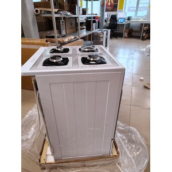  УЦ Кухонная плита Gefest 6502-03 0242 белый (плохая упаковка, вмятина на корпусе) 