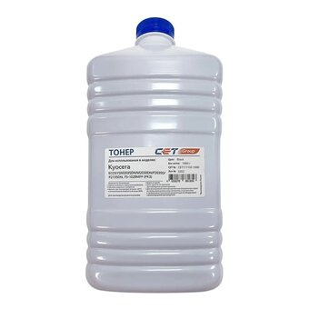  Тонер Cet CET111102-1000B черный бутылка 1000гр для принтера Kyocera Ecosys M2035DN/M2030DN/P2035D/P2135DN 