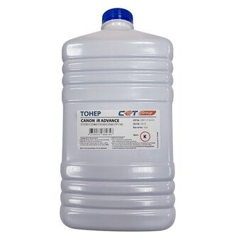  Тонер Cet TF11K C-EXV51 CET111015K-500 черный бутылка 500гр для принтера CANON iR ADVANCE C5535/C5540/C5550/C5560 