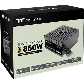  Блок питания Thermaltake Smart BX3 Pro SE (PS-SPD-0850NNSABE-7) /0850W/Non Modular/Non Light/Single Voltage/Analog/80 Plus Bronze 