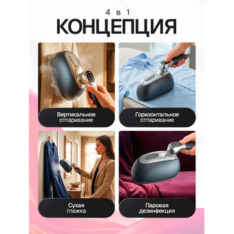  Отпариватель ELTRONIC 999-04 серый 