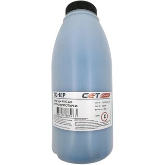  Тонер Cet 416C OSP0416C-100 голубой бутылка 100гр для принтера Konica Minolta Bizhub C3320i/C3350i 