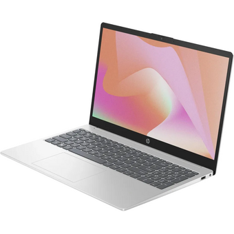  Ноутбук HP 15-fd0127dx (B4HN8UA-Win11H) Core 7 150U 16Gb SSD512Gb Intel UHD Graphics 15.6" IPS Touch FHD (1920x1080) English silver WiFi BT Cam 