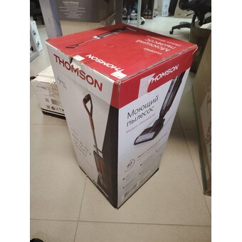  УЦ Пылесос THOMSON VH20BW01 (плохая упаковка, б/у, ремонт АКБ, удаление воздушной пробки из системы подачи воды) 