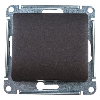  Выключатель Systeme electric Glossa GSL001311 1-клавишный механизм сх.1 графит 