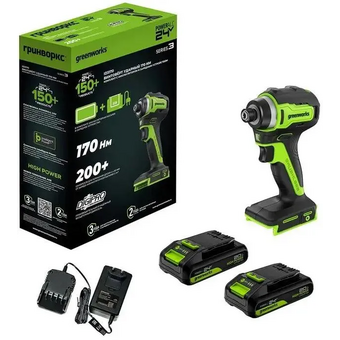  Винтоверт Greenworks ID3170 (3804907CUC) 