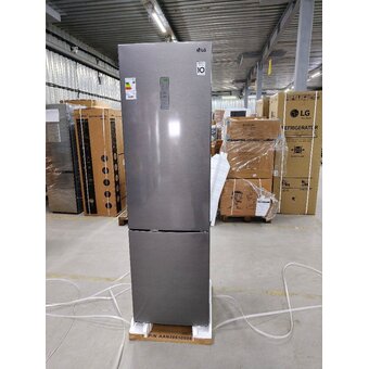  УЦ Холодильник LG GA-B509CLWL серый (плохая упаковка, малая вмятина на дверце) 