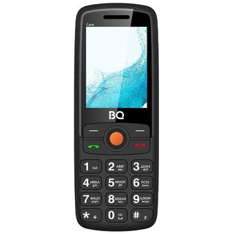  Мобильный телефон BQ 2459 Care Black 