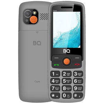  Мобильный телефон BQ 2459 Care Gray 