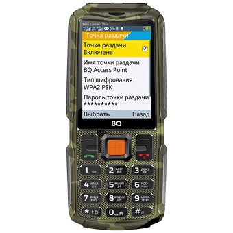  Мобильный телефон BQ 2830L Tank Connect Max Camouflage+Gunmetal 