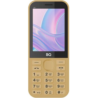  Мобильный телефон BQ 2843 Air Gold 