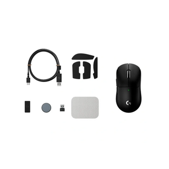  Мышь Logitech G Pro X Superlight 2c (910-007531) Mouse compact wireless gaming Black Retail 