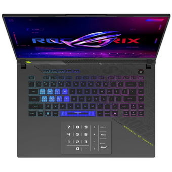  Ноутбук ASUS Rog Strix G16 G614PR-RV027 (90NR0NJ7-M001J0-DOS) 16" FHD+ IPS 300N 165Hz/R9-8940HX/16GB/1TB SSD/RTX 5070Ti 12GB/DOS/Eclipse Gray 