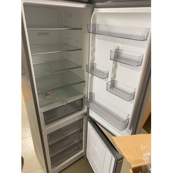  УЦ Холодильник Hotpoint HT 6200 S серебристый (плохая упаковка, б/у, нет документации, устранение утечки по заправочному порту) 