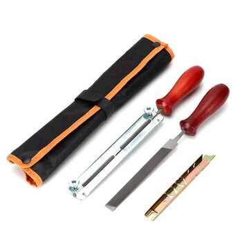  Набор для заточки цепи Maxpiler MFS-4001 (4мм, для цепей с шагом 3/8"P и 1/4") 