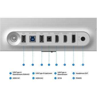  Монитор Samsung Odyssey OLED G6 G60SF (LS27FG602SIXCI) Silver 
