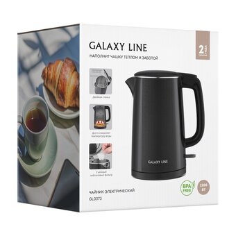  Электрочайник GALAXY GL 0373 черный 