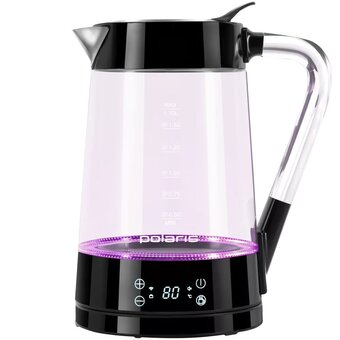  Электрочайник POLARIS PWK 1715CGLD WIFI IQ Home Черный 