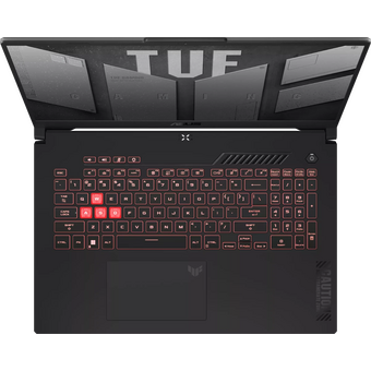  Ноутбук ASUS TUF Gaming A17 FA707NUQ-HX010 (90NR0QH5-M000D0_Win11P) AMD Ryzen 7 170 3200MHz/17.3"/1920x1080/16GB/512GB SSD/NVIDIA GeForce RTX 4050 6GB 