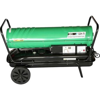  Тепловая пушка GIKS GDH70 прямого нагрева 70квт дизкеросин 