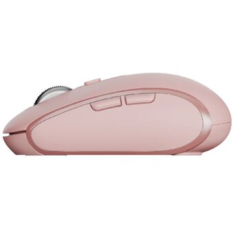  Мышь беспроводная RAPOO M590 Silent розовый 