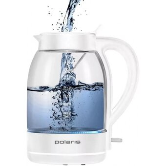  Электрочайник POLARIS PWK 1797CGL Water Way Pro Белый 