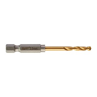  Сверло по металлу Milwaukee 4932478177 RedHEX HSS-TiN 3.5мм 10шт 