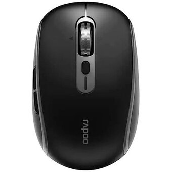  Мышь беспроводная RAPOO M590 Silent черный 