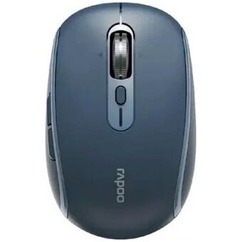  Мышь беспроводная RAPOO M590 Silent синий 