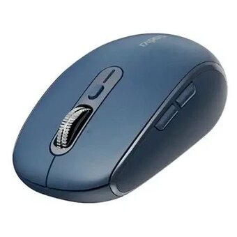  Мышь беспроводная RAPOO M590 Silent синий 