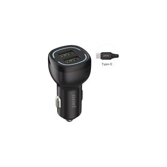  АЗУ PERO AC04 2USB 2.4A Automax черный 