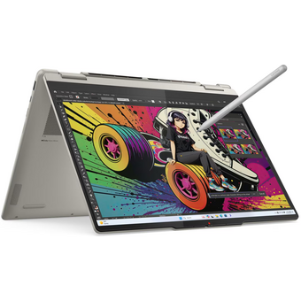  Ноутбук Lenovo Yoga 7 14AKP10 (83JR0060RK_Win11P) AMD Ryzen AI 5 340 2000MHz/14"/1920x1200 Touch OLED/24GB/1024GB SSD/AMD Radeon 840M/Wi-Fi 